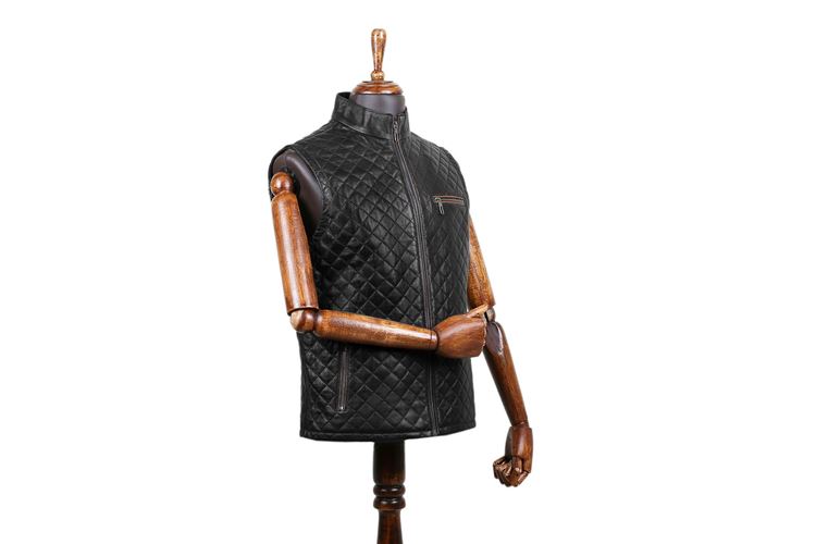 Picture of vest diamond quilted jacket
