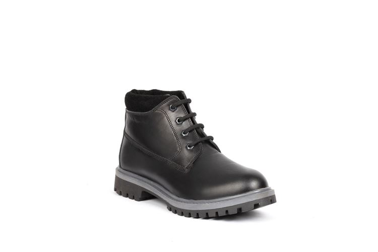 نیم بوت مردانه مدل کاترپیلار بهشتیان با رویه چرم طبیعی گاوی