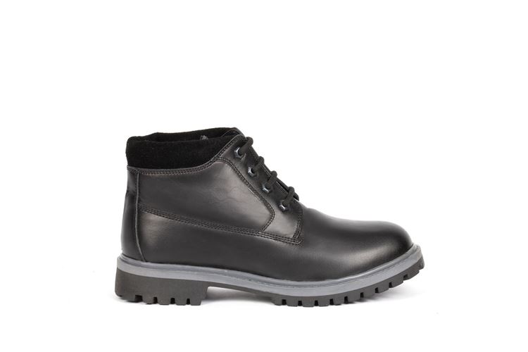 نمای جانبی نیم بوت مردانه چرمی کاترپیلار بهشتیان