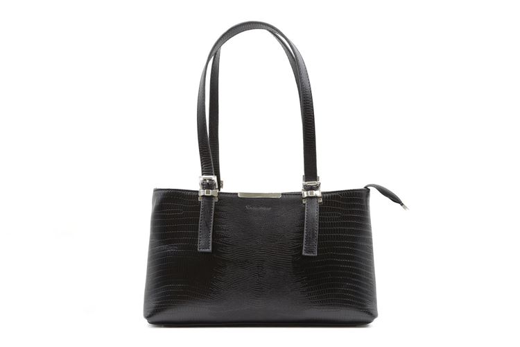 نمای جلوی کیف چرم طبیعی زنانه بهشتیان کد 1028 با طراحی رسمی و جذاب