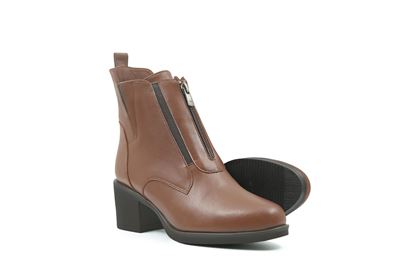 نمای سه رخ نیم بوت زنانه مدل ورتا بهشتیان