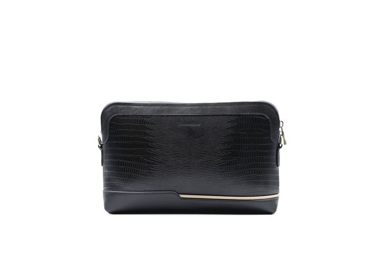 نمای جلوی کیف چرم طبیعی بهشتیان کد 1193 با طراحی ساده و رسمی