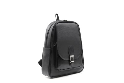 نمای سه رخ کوله پشتی کد 1195 بهشتیان -تمام چرم طبیعی