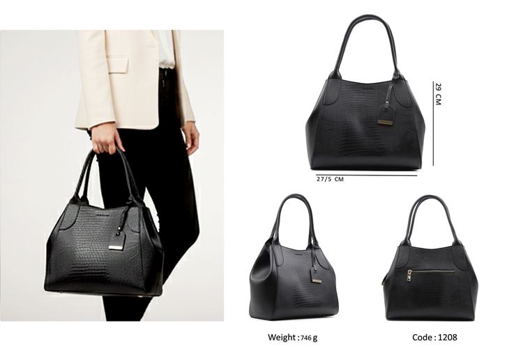 نمای مدلینگ کیف زنانه کد 1208 بهشتیان