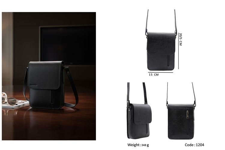 نمای کلی  کیف دوشی بهشتیان کد 1204	