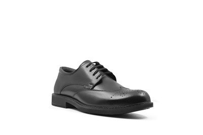 نمای سه رخ کفش مردانه رسمی بهشتیان مدل وسپا 