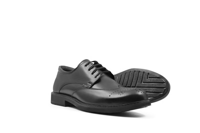 نمای سه رخ کفش مردانه رسمی بهشتیان مدل وسپا 