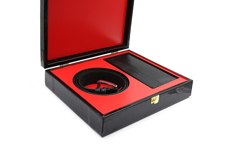 هدیه مردانه – ست چرمی مدل صدرا