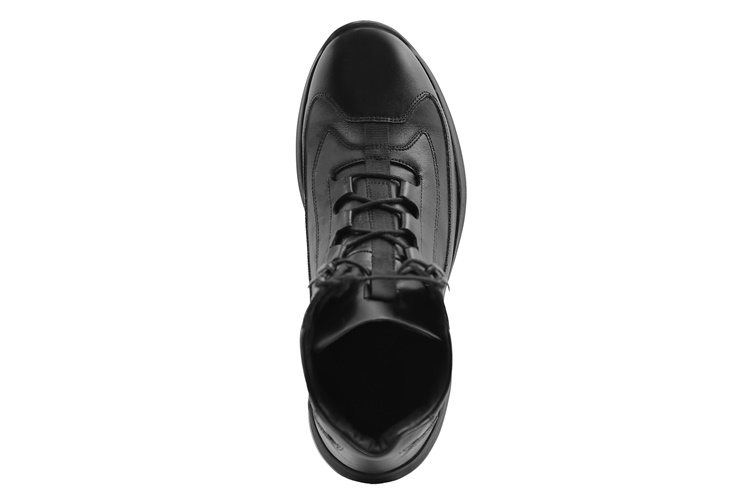 نمای بالا نیم بوت مردانه مدل وافلو بهشتیان