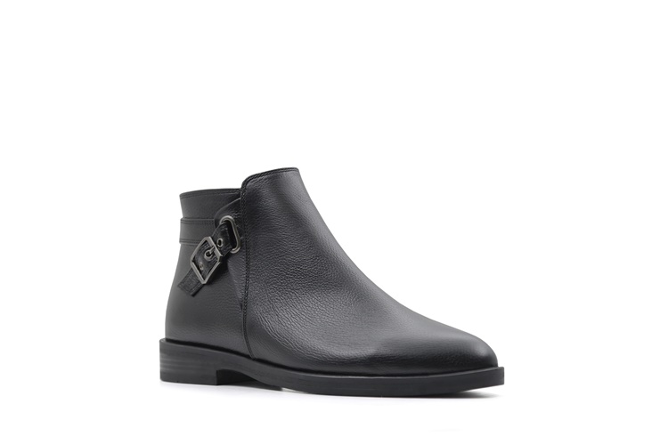 نیم بوت زنانه کد 0014 بهشتیان چرم طبیعی نمای سه رخ