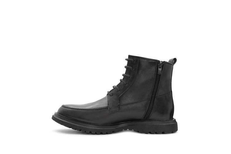 نمای نیم رخ نیم بوت مردانه بهشتیان مدل فرانچسکو	