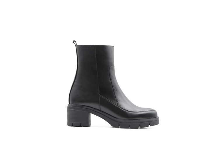 نمای نیم رخ نیم بوت پاشنه دار زنانه بهشتیان کد 0027