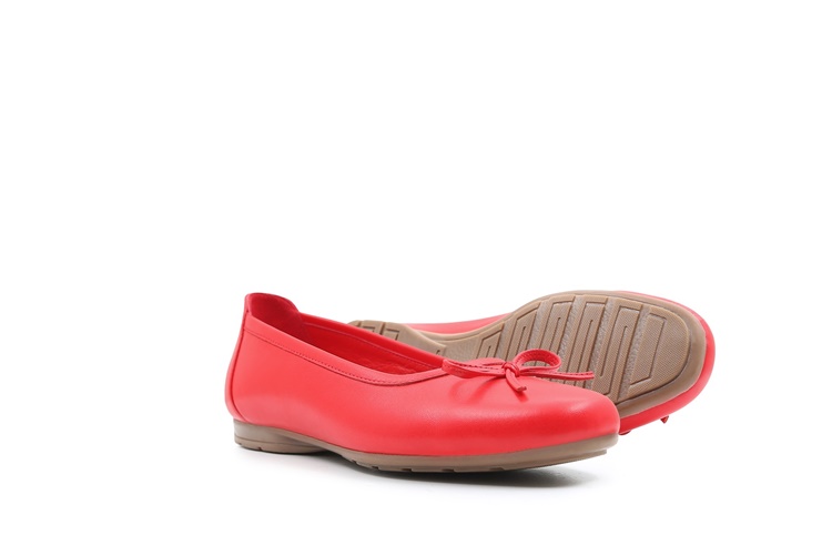 کفش زنانه مدل بالریا بهشتیان نمای سه رخ با پاپیون