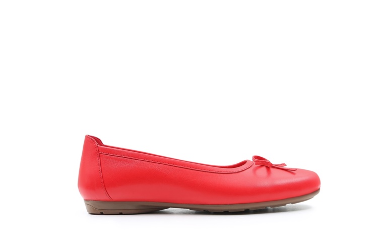 کفش زنانه مدل بالریا بهشتیان نمای سه رخ با پاپیون