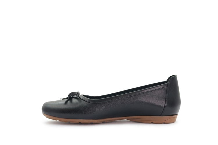 کفش زنانه مدل بالریا بهشتیان نمای سه رخ با پاپیون	