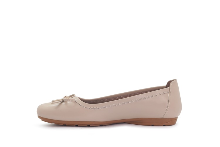 کفش زنانه مدل بالریا بهشتیان نمای نیم رخ با پاپیون