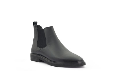 نیم بوت زنانه چرم مدل 0024 بهشتیان – نمای سه رخ