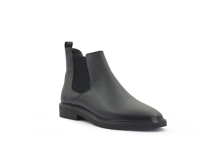 نیم بوت زنانه چرم مدل 0024 بهشتیان – نمای سه رخ